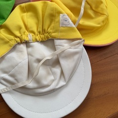 幼児・園児帽子3つの画像