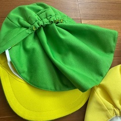 幼児・園児帽子3つの画像