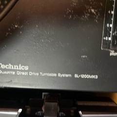 Technics SL-1200MK3 ターンテーブル2台セットの画像