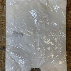 C(7693)☆新品☆ 業務用 バンバンバッグ 100枚入り 無地 360×450 (40＋40)mm 平積み用 飲食店 店舗用の画像