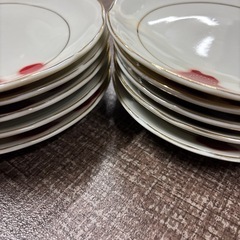 梅の花　お皿10枚の画像