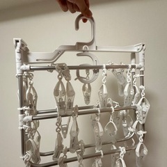 物干しセット（物干しスタンド + ピンチハンガー）の画像