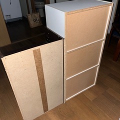 【受渡予定者決定】カラーボックス 棚の画像