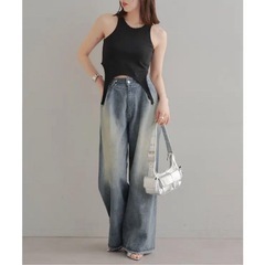 chico ガーターデザイン　タンクトップの画像