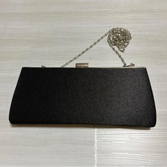 パーティーバック　結婚式　クラッチバック　黒　の画像
