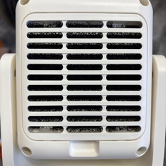 セラミックファンヒーター ホワイト 3段階設定の画像