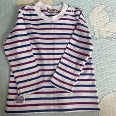 ミキハウスTシャツ80cm2枚、2、3回着用 petit mainズボン90cm試着だけです。
の画像