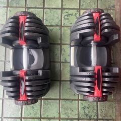 可変式ダンベル40KG 2個セット　合計80KGの画像
