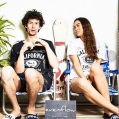 折りたたみ式 ビーチチェア　白2脚セット　ハイバックの画像