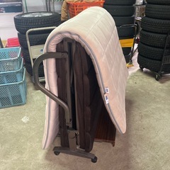 エアウイーヴマットレス&折り畳みベッドセットの画像