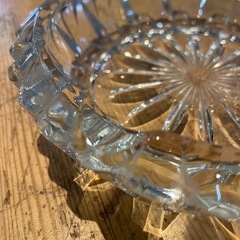 【引き取り限定】中古品/ガラス灰皿/2個セットの画像