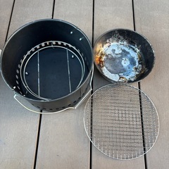 バーベキュー バスケット 25.8cmの画像