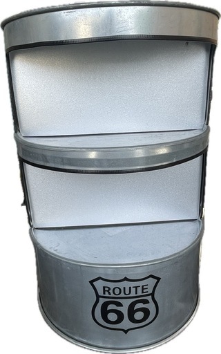 ドラム缶リメイク棚②