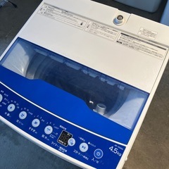 今週限定！2020年製　ハイアール製の全自動洗濯機「JW-HS45A」の画像