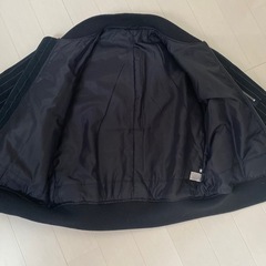 【GU】メンズジャケット 濃紺 ストライプ の画像