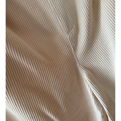 コーデュロイ アイボリー ガウチョパンツ Lの画像