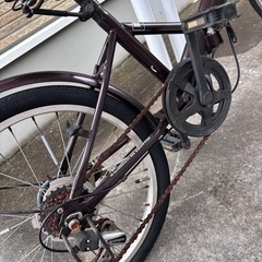 小型折りたたみ自転車　右ブレーキOK　市内配送の画像