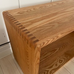 タモ無垢　ラック　テレビ台　本棚 da boscoの画像