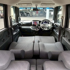 走行10万キロ！月々1.2万円〜分割払い可❗️ 車検2年付き！【名義変更代込み】大人気☆ホンダ N-BOXカスタム☆ステアリングスイッチ付き☆SDナビ付き☆走行中DVD見れます☆ETC付き☆便利なバックカメラ付き☆電動スライドドア☆ドラレコ付き☆スマートキー☆フルオートエアコン☆純正アルミホ☆そのまま乗って帰れます❗️の画像