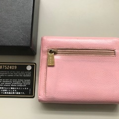 CHANEL シャネル 3つ折り 財布 キャビアスキンの画像