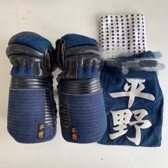 【中古】剣道防具セット 面・胴・甲手・垂 一式 防具袋付き 稽古用 練習用の画像