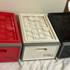 重ねる 収納ボックス  3段 押入れケース   全32.5✖️47✖️h62.6cmの画像