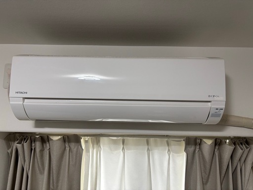 エアコン　
しろくまくん　日立