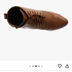 編み上げブーツ、数回しか、はいていません。の画像