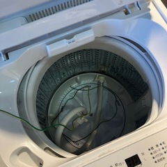 今週限定！2025年製　ヤマダオリジナルの全自動洗濯機「RORO YWMT-55LW」です。﻿の画像