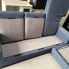 NITORI ニトリ 3Pソファーカウチ 左右入れ替え＆カバーリング可能  Used/キレイの画像