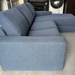 NITORI ニトリ 3Pソファーカウチ 左右入れ替え＆カバーリング可能  Used/キレイの画像