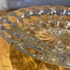 【引き取り限定】中古品/ガラス灰皿/ヴィンテージの画像