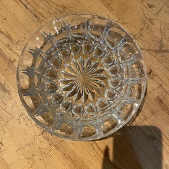 【引き取り限定】中古品/ガラス灰皿/ヴィンテージの画像