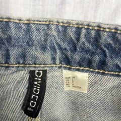 H&M ダメージデニムパンツ レディース　EUR38　美品の画像