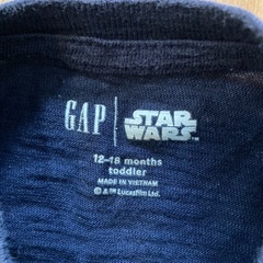 子供服　スターウォーズ　Tシャツ　1歳〜1歳半の画像