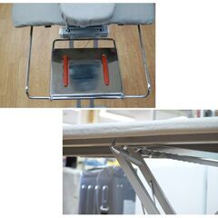 仕上げ馬付き アイロン台 最大天板高さ81cm 昇降 高さ無段階調整可能 スタンド式 折りたたみ式 札幌市 清田区 平岡の画像