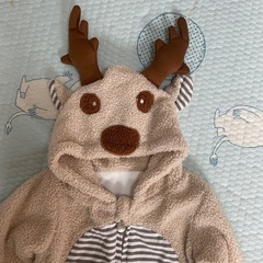 赤ちゃんオーバーオール80cmの画像