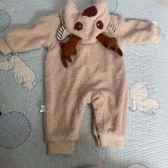 赤ちゃんオーバーオール80cmの画像