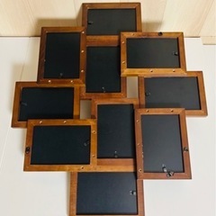 10面　フォトフレーム 壁掛けの画像