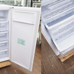 店頭引取限定 MITSUBISHI 三菱 冷凍庫 MF-U12K-W 121L 2024年製 幅480×奥行586×高さ1,126mmの画像