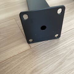 テーブル脚のみ（キャスター付き）黒・DIY・  無料で差し上げますの画像