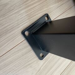 テーブル脚のみ（キャスター付き）黒・DIY・  無料で差し上げますの画像