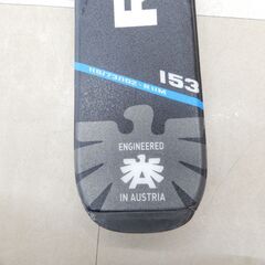 札幌市清田区 BLIZZARD スキー板 RCX 153㎝ カービングスキー ブラック×レッドオレンジの画像