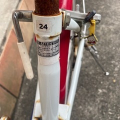 自転車　交渉中の画像