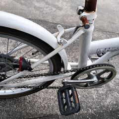 「たくさん問い合わせありがとうございます」折りたたみ自転車、走りますが訳ありの画像