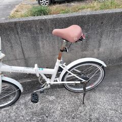 「たくさん問い合わせありがとうございます」折りたたみ自転車、走りますが訳ありの画像