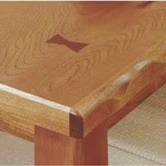 アサヒ 家具調コタツ(美品)の画像