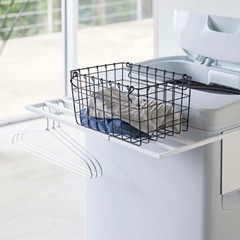 11/16迄！ 美品 引越しのため断捨離中！ ランドリー  バスタオル掛け マグネット式  tower  山崎産業の画像