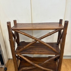 ジモティー特別価格🉐 N1168★飾り棚★棚★幅780mmの画像