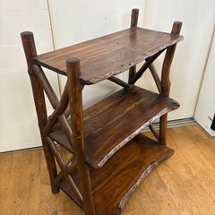 ジモティー特別価格🉐 N1168★飾り棚★棚★幅780mmの画像